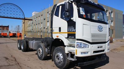 Шасси FAW 8х4 EURO 5 J6P-420