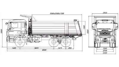 Самосвал SITRAK C7H 6×4 16 куб.м i=4.2
