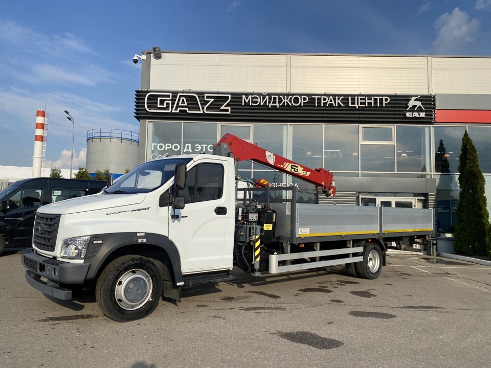 ГАЗ ГАЗон Next C41R13 с КМУ