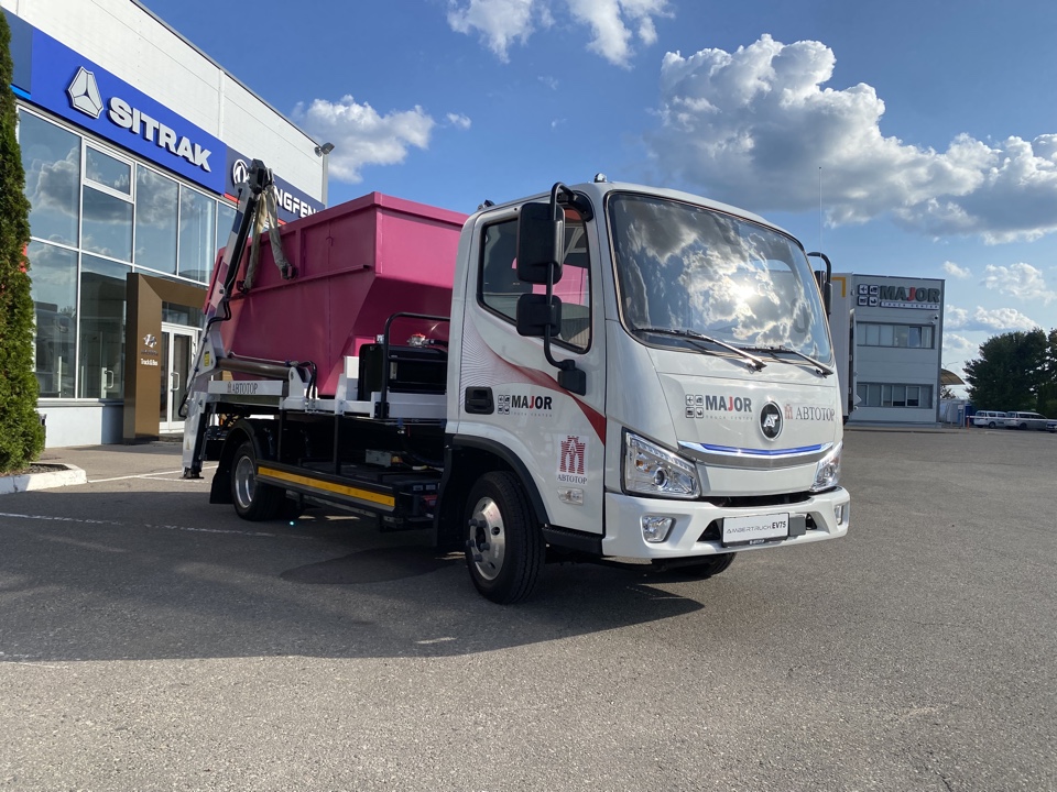 Электромобиль бункеровоз AMBERTRUCK EV75