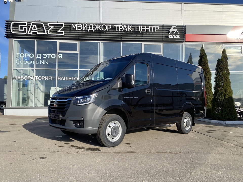 Газель НН черная, цельнометаллический фургон