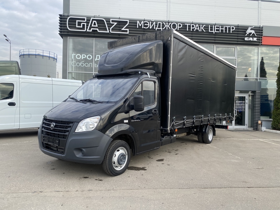 Газель Некст европлатфома, цвет черный